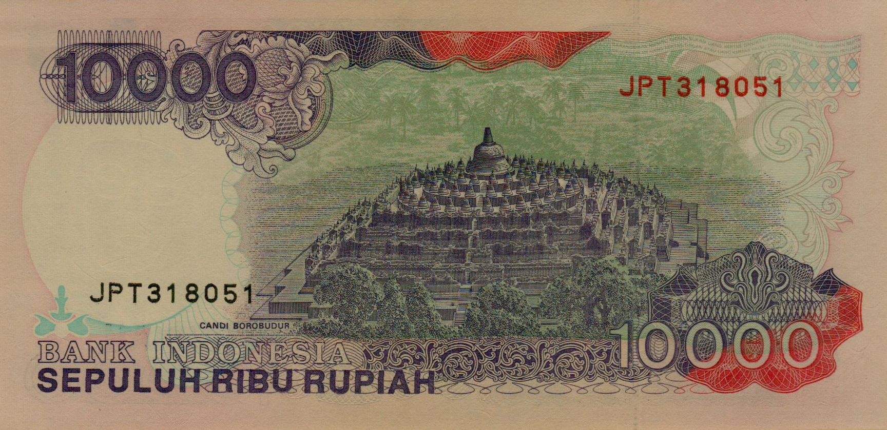 Indonesia 10000 1996 UNC- P-131/e